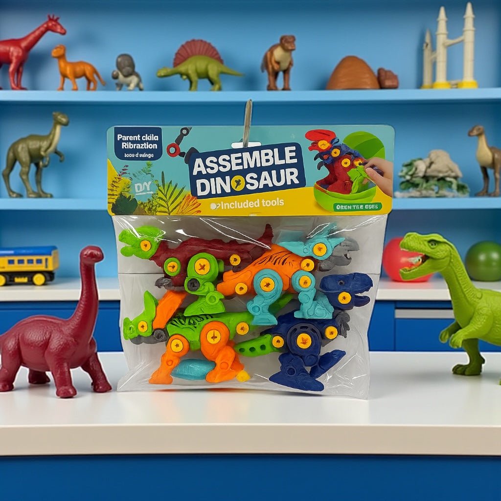 DIY Assemble Dinosaur Set for Kids - Dummy
