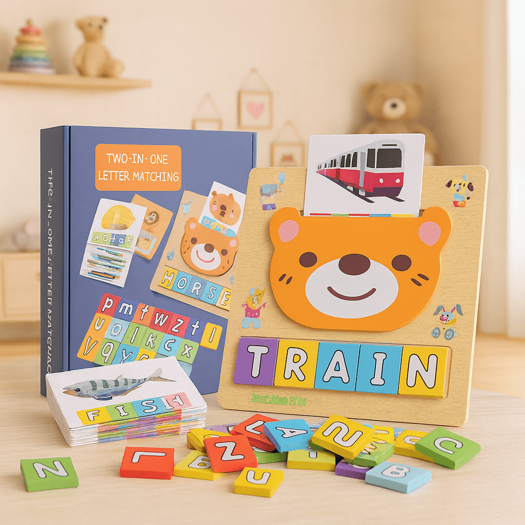 2in1 Letter Matching Educational Game - Dummy 4