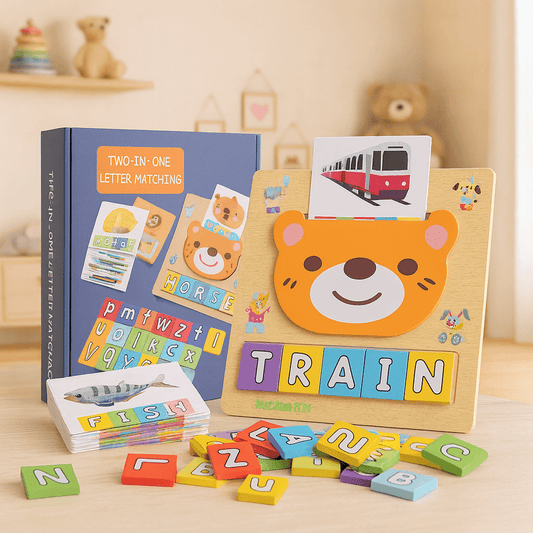 2in1 Letter Matching Educational Game - Dummy 4